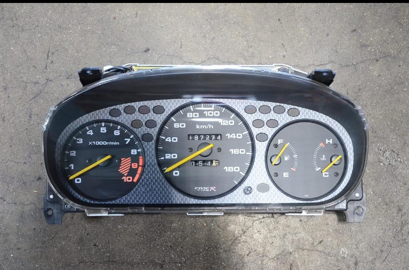 Ek9 type r cluster gauge