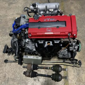 JDM DC2 98spec B18C Integra Type R Engine Swap Available!! Swap includes LSD 4.7FD Transmission, Shift Linkage, 36mm Axles, ECU, RHD Harness, and More!