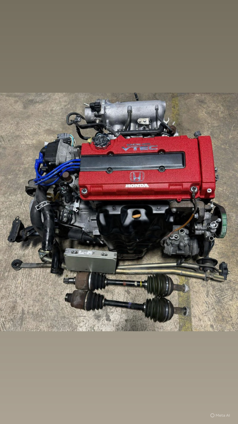 JDM DC2 98spec B18C Integra Type R Engine Swap Available!! Swap includes LSD 4.7FD Transmission, Shift Linkage, 36mm Axles, ECU, RHD Harness, and More!